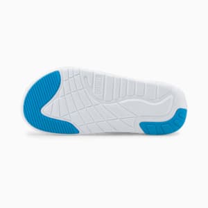 SOFTRIDE Youth Sandals, Puma White-Ocean Dive