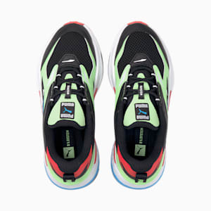 RS-Fast Youth Sneakers, Puma Black-Elektro Green-High Risk Red