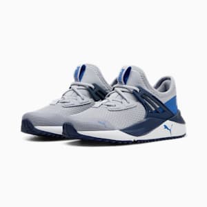 Pacer Future Little Kids' Sneakers, Gray Fog-Cobalt Glaze-Club Navy-PUMA White, extralarge