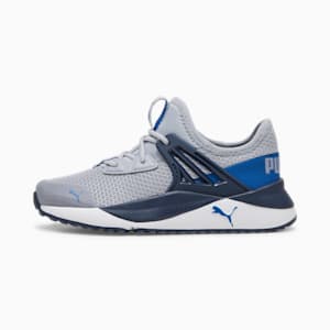 Pacer Future Little Kids' Sneakers, Gray Fog-Cobalt Glaze-Club Navy-PUMA White, extralarge
