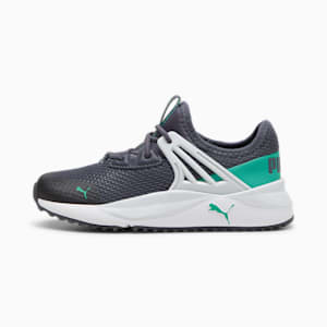 Pacer Future Little Kids' Sneakers, Galactic Gray-Silver Mist-Jade Frost-PUMA White, extralarge