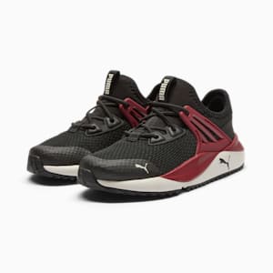 Pacer Future Little Kids' Sneakers, PUMA Black-Intense Red-Warm White, extralarge