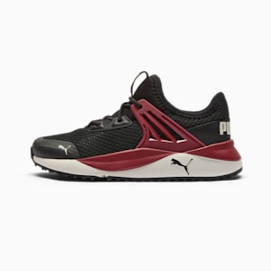 Pacer Future Little Kids' Sneakers, PUMA Black-Intense Red-Warm White, extralarge