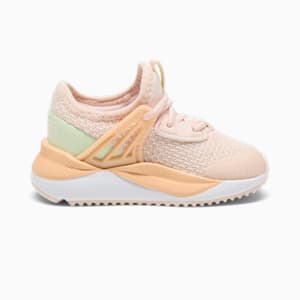 Pacer Future Toddler Shoes, Rosebay-Green Illusion-Peach Fizz-PUMA White, extralarge