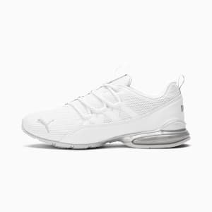Chaussures de course à pied Riaze Prowl Mod Femme, Puma White-Puma Silver, extralarge