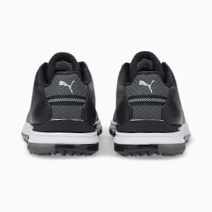 メンズ ゴルフ プロアダプト アルファキャット レザー ラバーソール スパイクレス シューズ, Puma Black-Puma Silver, extralarge-JPN
