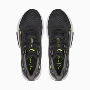 PWRFrame Men's Training Shoes, Puma Black-CASTLEROCK-Lime Squeeze, extralarge-IND