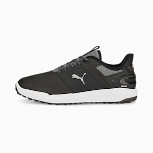 メンズ ゴルフ イグナイト エレベート ラバーソール スパイクレス シューズ, Puma Black-PUMA Silver