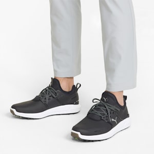 IGNITE ARTICULATE Men's Golf Shoes, Puma Black-Puma Silver-Puma Black, extralarge-GBR