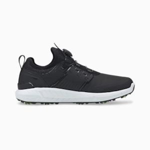 メンズ ゴルフ イグナイト ARTICULATE ディスク スパイク シューズ, Puma Black-Puma Silver-Puma Black, extralarge-JPN