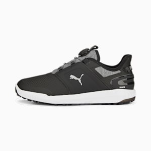 メンズ ゴルフ イグナイト エレベート スパイクレス シューズ, PUMA Black-PUMA Silver, extralarge-JPN