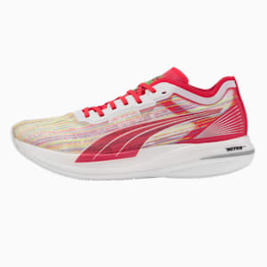 ディヴィエイト ニトロ エリート スペクトラ キズナ ランニングシューズ, Puma White-Hibiscus