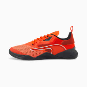 Puma speedcat metallic remix womens gray motorsport inspired sneakers shoes 6.5, Cherry Tomato-Puma Black, extralarge