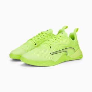 Zapato de entrenamiento para hombre Fuse 2.0, Lime Squeeze-CASTLEROCK-Puma Black