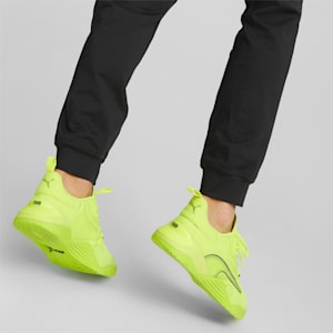 Fuse 2.0 Men's Training Shoes, Lime Squeeze-CASTLEROCK-Puma Black