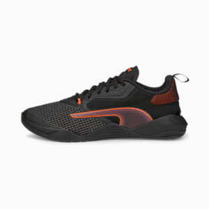 Tenis de entrenamiento para hombre Fuse 2.0, PUMA Black-Cayenne-Wood Violet, extralarge