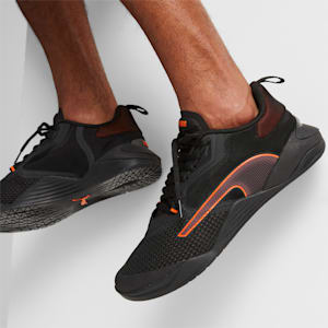 Zapatos de entrenamiento Fuse 2.0 para hombre, PUMA Black-Cayenne-Wood Violet, extragrande