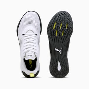 Zapato de entrenamiento para hombre Fuse 2.0, PUMA White-PUMA Black-Yellow Burst, extralarge