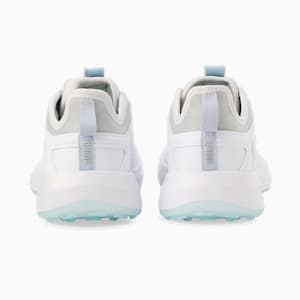 ウィメンズ ゴルフ イグナイト マリブ ラバーソール スパイクレス シューズ, PUMA White-PUMA Silver-Lucite