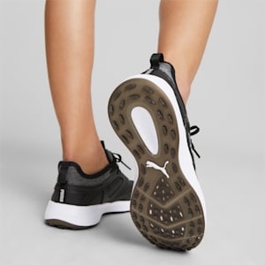 IGNITE Malibu Golf Shoes Women, PUMA Black-PUMA Silver-PUMA Black, extralarge-GBR