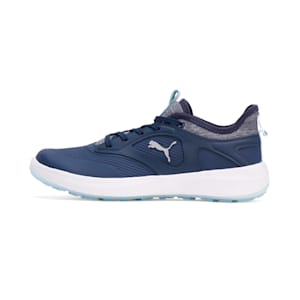 ウィメンズ ゴルフ イグナイト マリブ スパイクレス シューズ, PUMA Navy-Icy Blue-PUMA White, extralarge-JPN