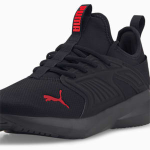 Softride Fly Men's Walking Shoes, Puma Black-High Risk Red