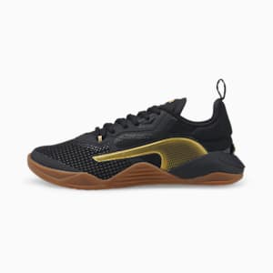 Ботинки puma x-ray 2, Puma Black-Metallic Gold, extralarge