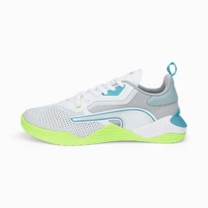 Fuse 2.0 Women's Training Shoes, Puma White-Dusty Aqua, extralarge-IND