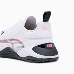 Zapatos de entrenamiento para mujer Fuse 2.0, PUMA White-Fire Orchid-PUMA Black, extralarge