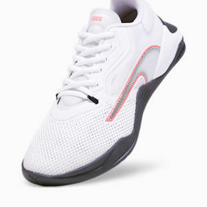 Fuse 2.0 Women's Training Shoes, PUMA White-Fire Orchid-PUMA Black, extralarge-IND