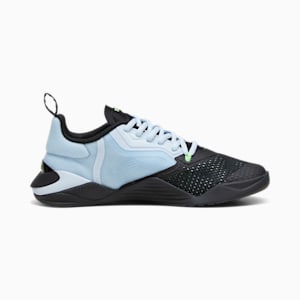 Fuse 2.0 Women's Training Shoes, PUMA Black-Icy Blue-Speed Green, extralarge-GBR