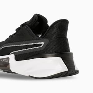 PWRFrame Women's Training Shoes, Puma Black-Puma White, extralarge-IND