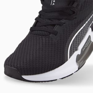 PWRFrame Women's Training Shoes, Puma Black-Puma White, extralarge-IND