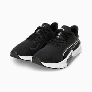 PWRFrame Women's Training Shoes, Puma Black-Puma White, extralarge-IND