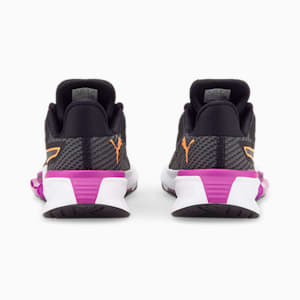 PWRFrame Women's Training Shoes, Puma Black-Deep Orchid-Neon Citrus, extralarge-IND