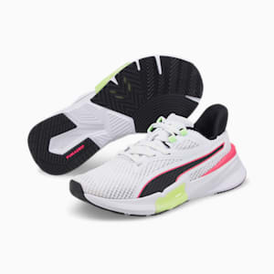 Chaussures d’entraînement PWRFRAME TR Femme, Puma White-Fizzy Apple