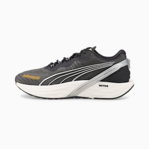 Run XX NITRO™ Women's Running Shoes, Puma Black-Metallic Silver-Puma Team Gold, extralarge-IND