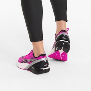 Zapatos para correr Run XX Nitro para mujer, Deep Orchid-Metallic Silver-Puma Black