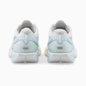 Run XX Nitro Women's Running Shoes, Puma White-Metallic Silver-Nitro Blue