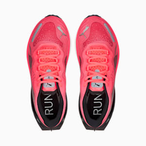 Run XX Nitro Women's Running Shoes, Sunset Glow-Puma Black-Metallic Silver, extralarge-IND
