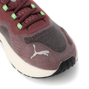 ウィメンズ RUN XX ニトロ ランニングシューズ, Dusty Plum-Fizzy Apple-Metallic Silver