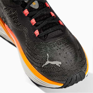 ウィメンズ RUN XX ニトロ ランニングシューズ, Puma Black-Sun Stream-Sunset Glow