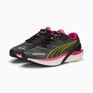 Run XX Nitro Women's Running Shoes, PUMA Black-Ravish-Fresh Pear, extralarge-IND