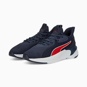 Softride Premier Men's Running Shoes, PUMA Navy-For All Time Red-PUMA White