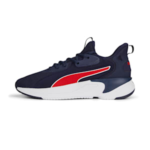 SOFTRIDE Premier Men's Running Shoes, PUMA Navy-For All Time Red-PUMA White, extralarge-IND