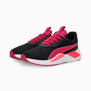 Lex Women's Training Shoes, PUMA Black-Pinktastic, extralarge-IND