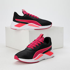 Lex Women's Training Shoes, PUMA Black-Pinktastic, extralarge-IND