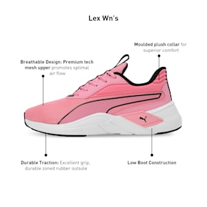 Lex Women's Training Shoes, Mauved Out-PUMA White, extralarge-IND