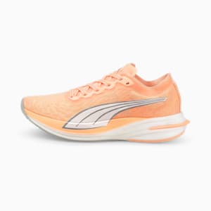 Deviate Nitro Wildwash Women's Running Shoes, Fizzy Melon-Puma White