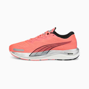 Velocity NITRO™ 2 Women's Running Shoes, Sunset Glow-Puma Black, extralarge-IND